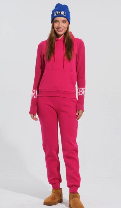 TWO PIECES TRACKSUIT WITH TRICOT SLEEVES 