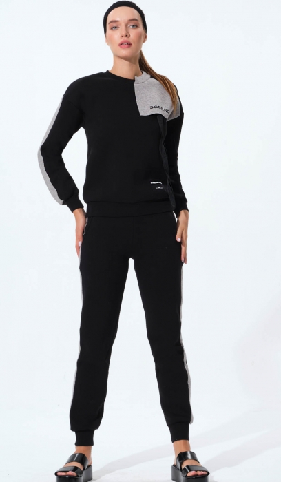 2PCS TRACKSUIT WITH TRICOT DESIGN 
