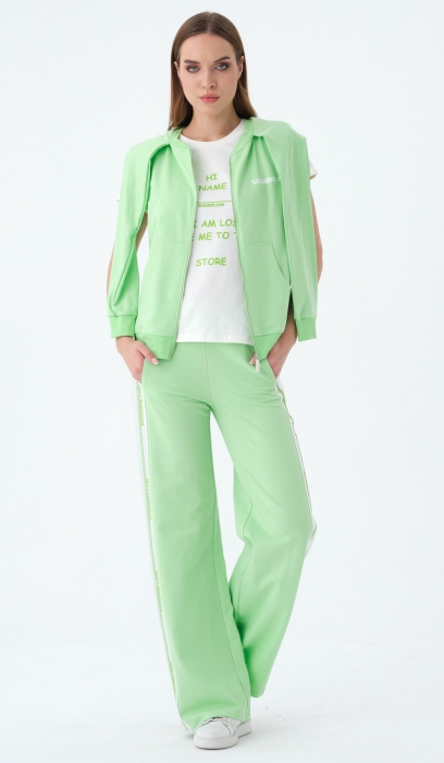 3pcs Tracksuit With Sleeves Design 