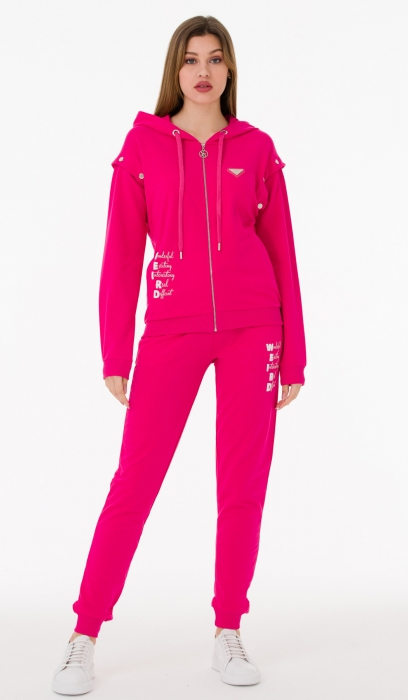 HOODED TRACKSUIT WITH ZIPPER SGCHRM 