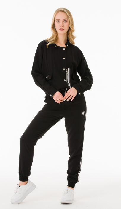 KNITWEAR WITH BUTTONS TRACKSUIT 